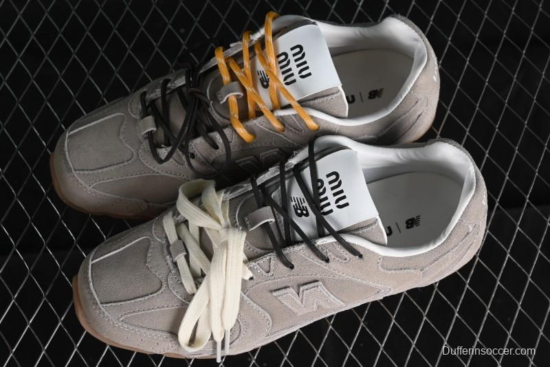 MiuMiu x New Balance 530 Low-Top Classic Retro Casual Running Shoes - AJD4