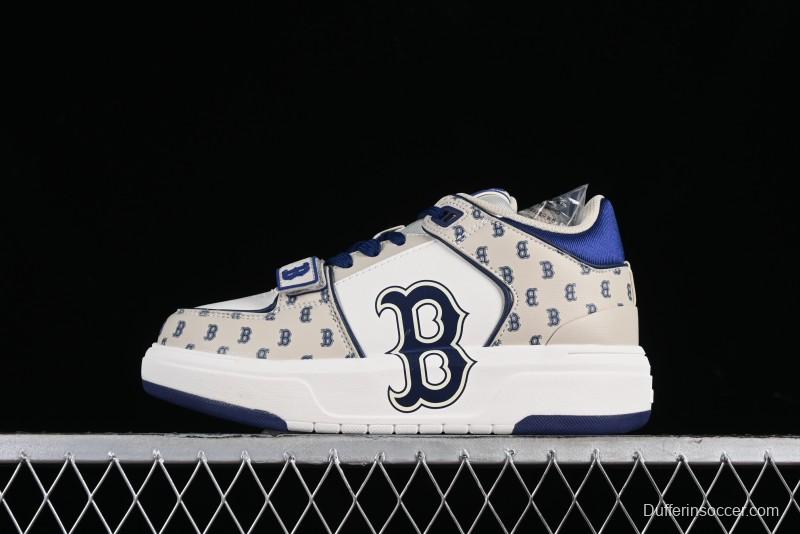 MLB Chunky Liner New York Yankees Lightweight Platform Sneakers with 6cm Height Increase - 3ASXLM13N43BGL