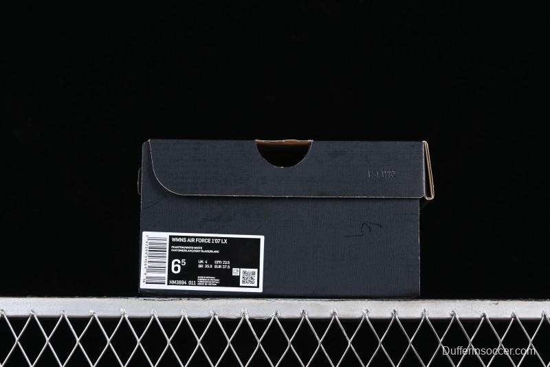 Nike Air Force 1 '07 Low Grey White Pink Casual Sneakers - HM3694-011