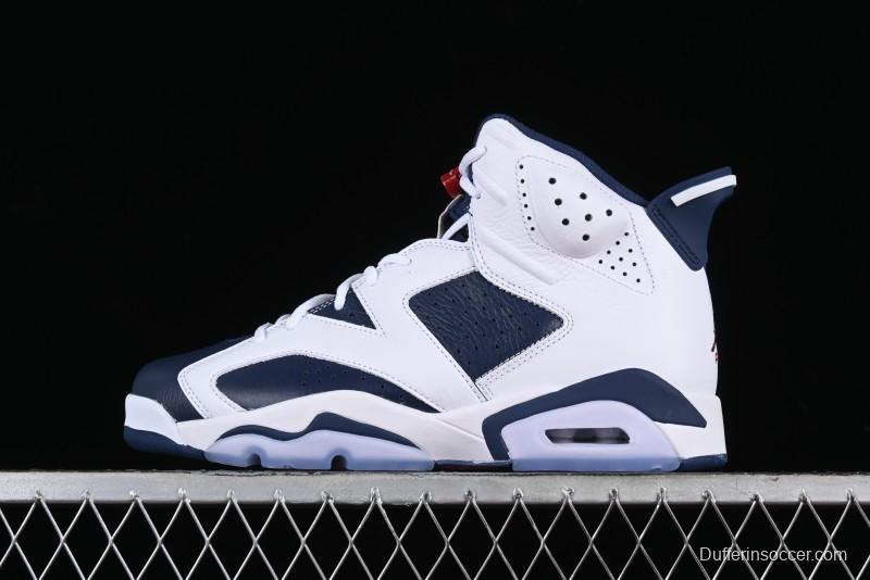 Nike Air Jordan 6 Retro "Olympic" Basketball Shoes - CT8529-164
