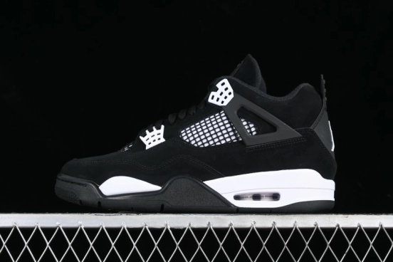 Nike Air Jordan 4 Retro White Thunder Basketball Shoes - FQ8138-001