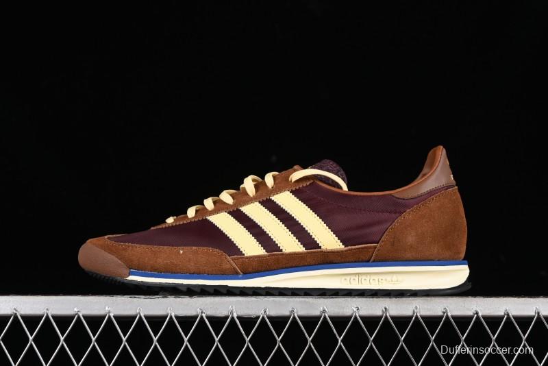 Adidas Originals SL 72 Retro Running Shoes with Ecotex Tongue and EVA Midsole - IE3425