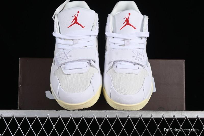 Nike Travis Scott x Jordan Cut The Check AJ1 Basketball Shoes with Velcro Strap - FZ8117-003