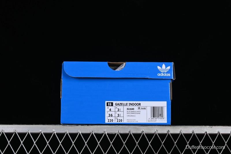 Adidas Originals Gazelle Indoor IG1640 Retro Casual Slip-Resistant Low-Top Sneakers - IG1640