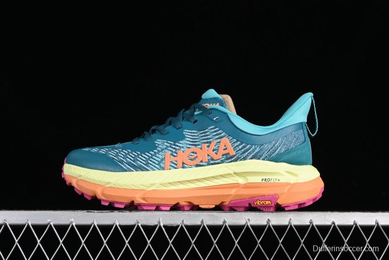 Hoka One One Mafate Speed 4 Low-Cut Professional Trail Running Shoes - 1129930 DLCR