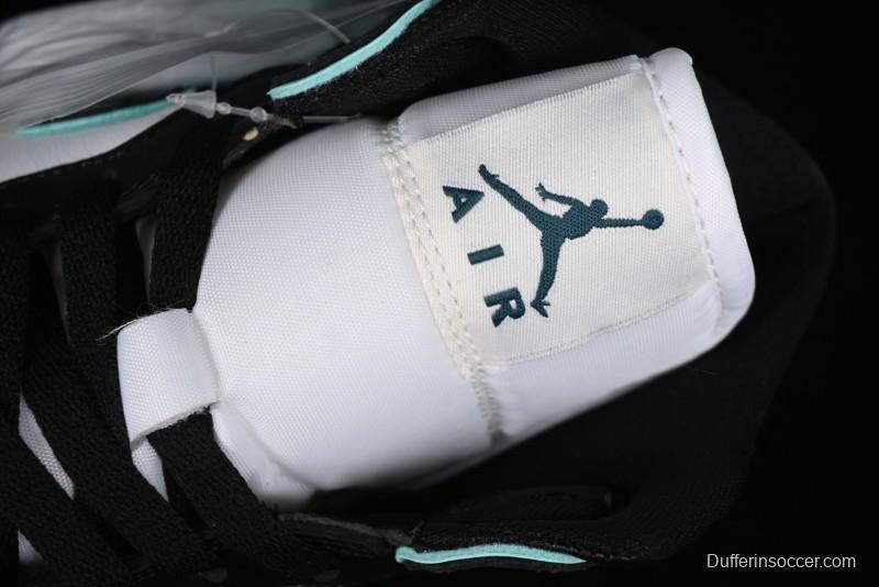 Nike Air Jordan 1 Mid AJ1 Snake Black Green Toe Mid-Top Basketball Shoes - FQ7818-100