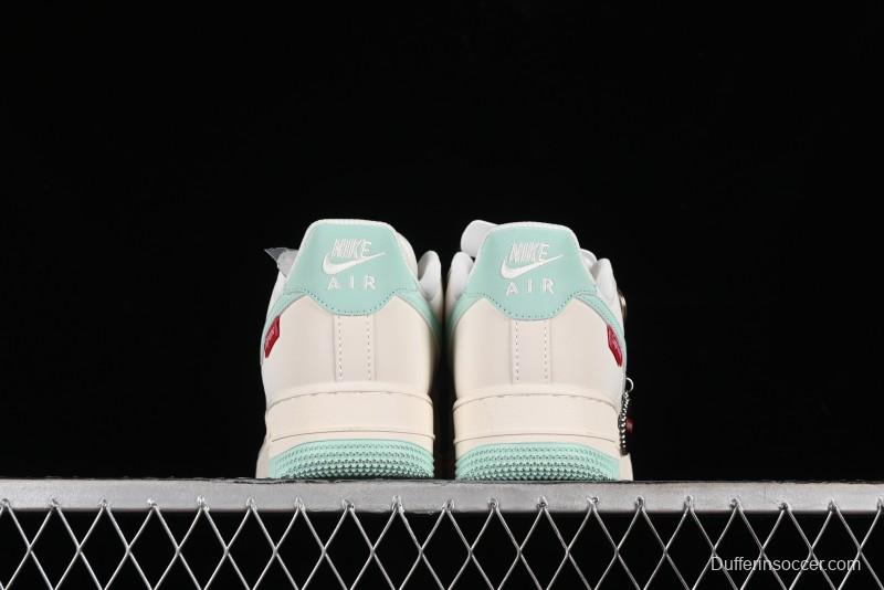 Supreme x Nike Air Force 1 '07 Low Collaborative Sneakers in Youthful Green - HD1968-023