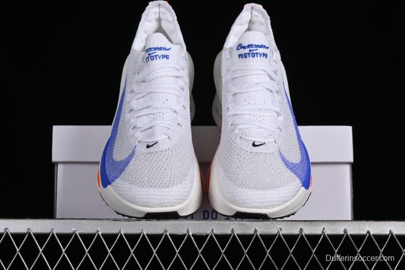 Nike Zoom VaporFly Next% 3 Prototype Super Marathon Running Shoes with Dual Air Zoom and Full-Length Carbon Fiber Plate - HF7357-900