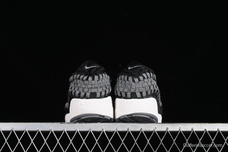 Nike Air Footscape Woven Asymmetrical Weave Slip-Resistant Low-Top Lifestyle Sneakers - FB1959-001