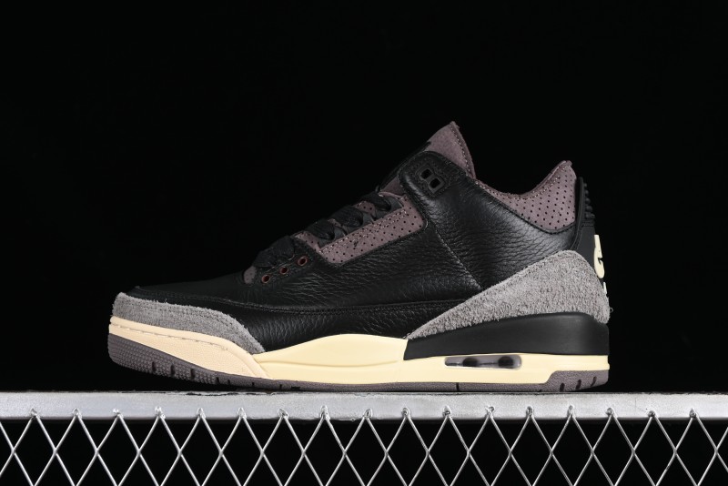 Nike A Ma Maniere x Air Jordan 3 Retro Black Sneakers - FZ4811-001