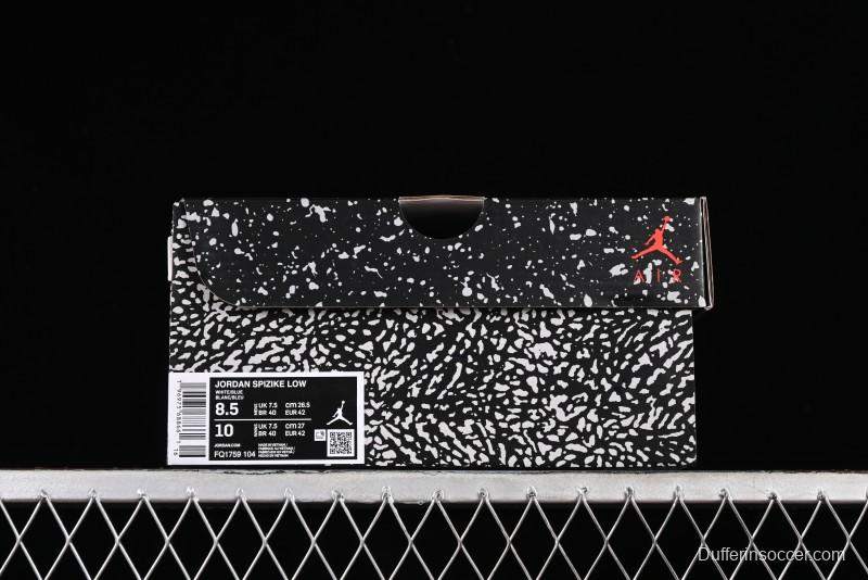 Nike Jordan Spizike Low AJ Hybrid Sneakers with Classic White-Black Colorway - FQ1759-104