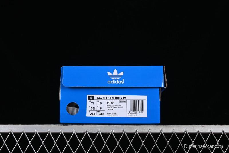 Adidas Originals Gazelle Indoor IH5484 Retro Casual Slip-Resistant Low-Top Skate Shoes