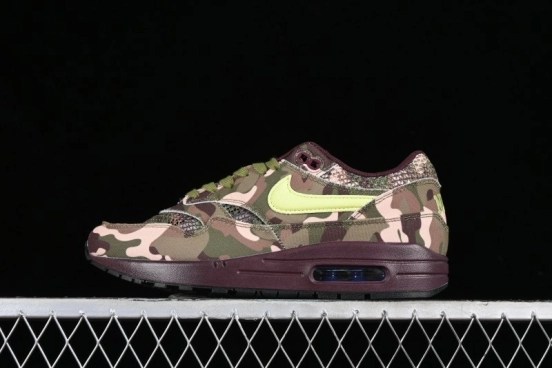 Nike Air Max 1 Retro Running Shoes with Half-Sole Air Cushion - FN8358-200