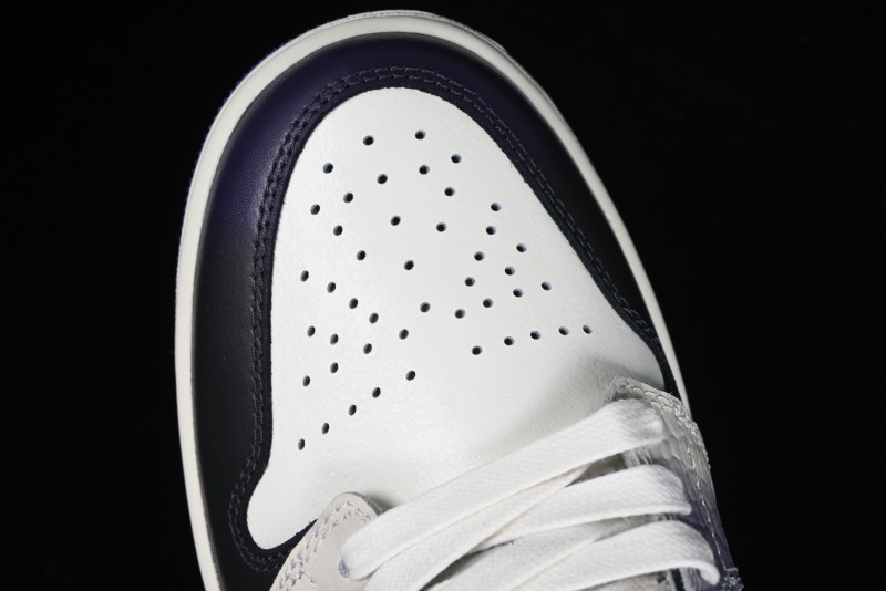 Nike Air Jordan 1 Low "Purple" Casual Sneakers - HF5759-101