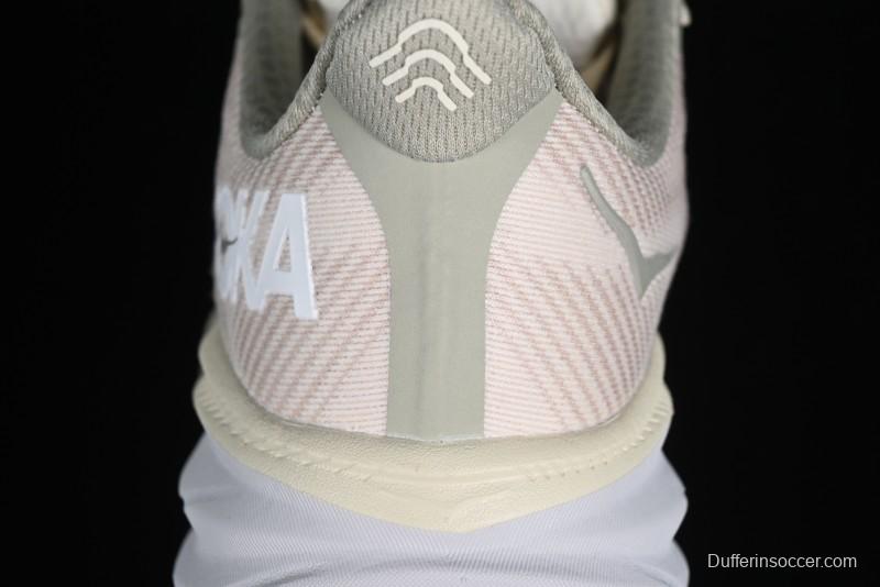 HOKA ONE ONE Clifton 9 Lightweight Breathable Knit Mesh Running Shoes - 1127895 OKB