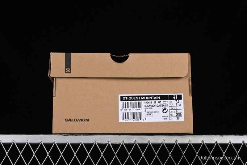 Salomon XT-Quest Mountain Trail Running Shoes with SENSIFIT and CONTAGRIP - 473616-28