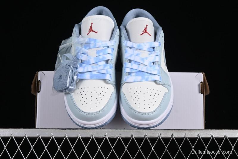 Nike Air Jordan 1 Low AJ1 White Magnolia Casual Sneakers - DC0774-164