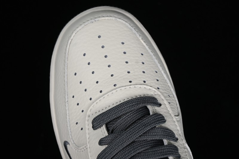 Nike Air Force 1'07 Low "Keep Fresh" Casual Sneakers in Dark Gray with Small Swoosh - BM2023-105