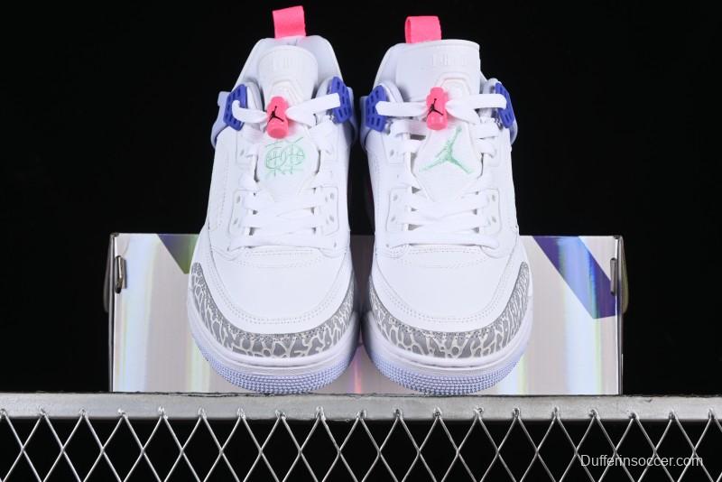 Nike Jordan Spizike Low AJ Hybrid Sneakers with Rainbow Colorway - HF5758-151
