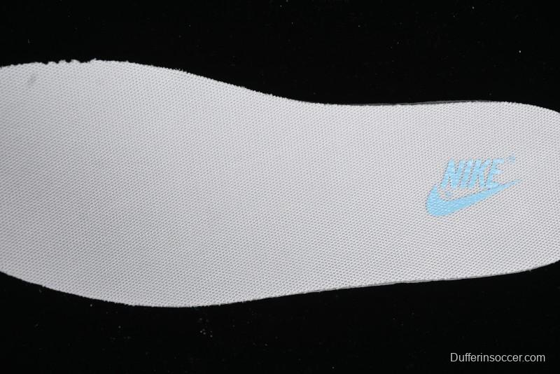 Nike SB Dunk Low Supreme Collaboration - Ice Blue Engraving Anniversary Customized Low-Top Casual Skate Shoes - JJ5688-107