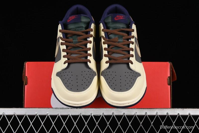 Nike Dunk Low SB Casual Skate Shoes with Chestnut-Inspired Design - FV8106-361