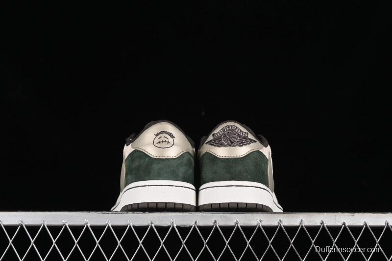 Nike Travis Scott x Air Jordan 1 Low OG Retro Basketball Shoes - DM7866-818
