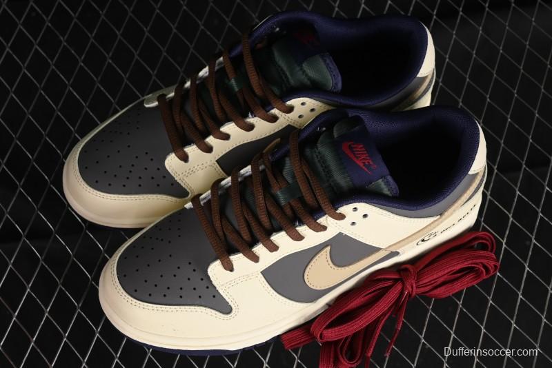 Nike Dunk Low SB Casual Skate Shoes with Chestnut-Inspired Design - FV8106-361