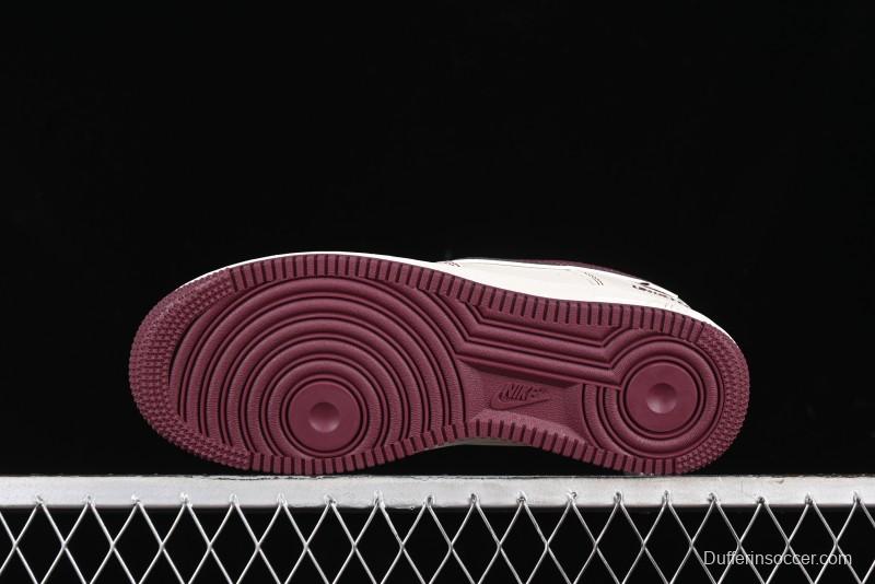 Nike Undefeated Air Force 1'07 Low Casual Sneakers with Custom Leather and Reflective Details - UT2023-206