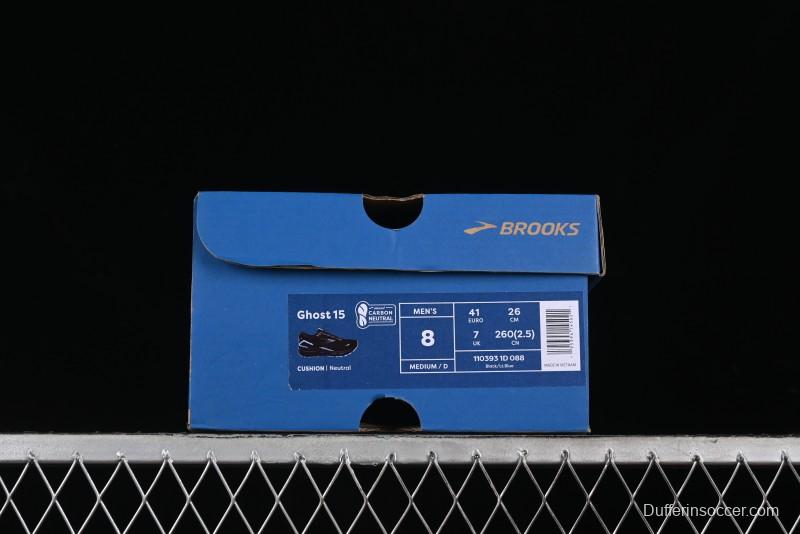 Brooks Ghost 15 Low-Cut Breathable Cushioned Support Running Shoes - 1103931D088