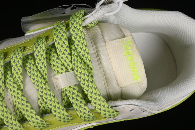 Nike SB Dunk Low Supreme Stone Island Collaboration - Fluorescent Beige Anniversary High-End Custom Low-Top Casual Skate Shoes - BB9866-005