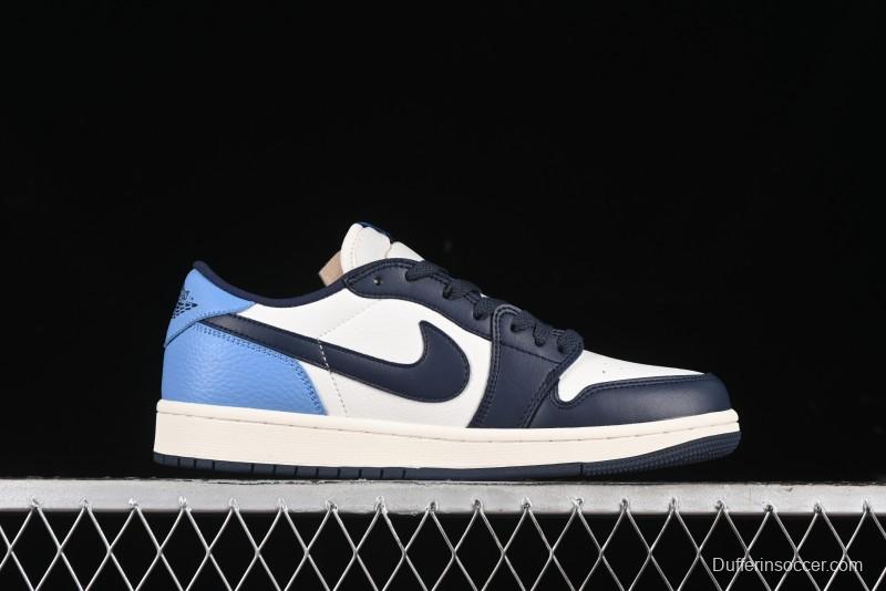 Nike Air Jordan 1 Low OG "Obsidian" Basketball Shoes - CZ0790-400