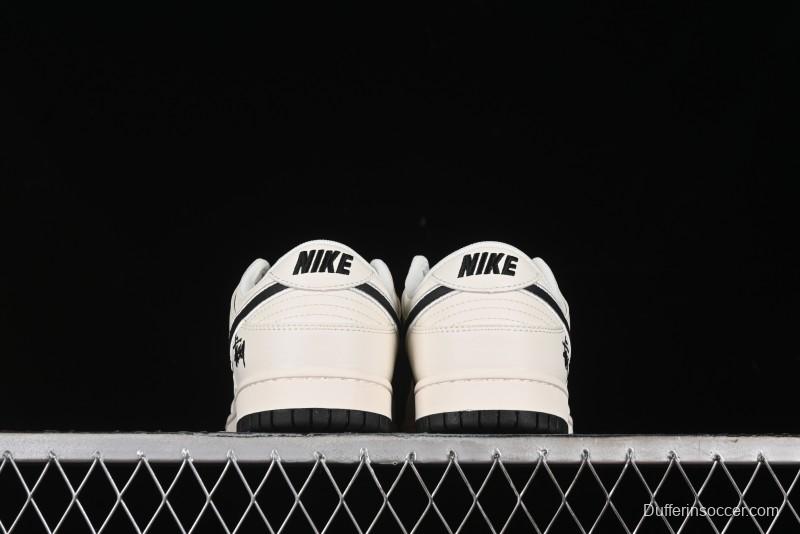 Nike SB Dunk Low Stussy Anniversary Custom Low-Top Casual Sneakers - SJ2068-283