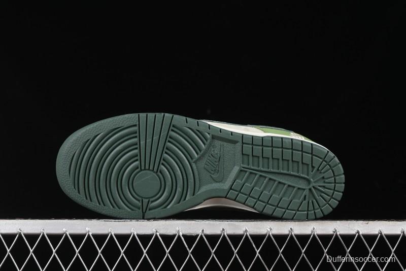 Nike SB Dunk Low UN Collaboration - Flying Spring Green Anniversary High-End Custom Low-Top Casual Skate Shoes - JH8310-959