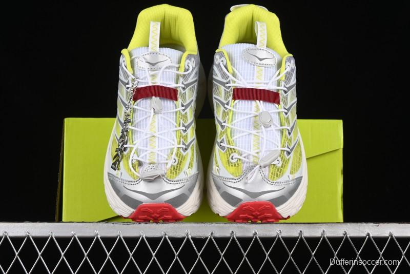 Hoka Mafate Three 2 Ultra-Lightweight Cushioned Trail Running Shoes - 1153931 WNN