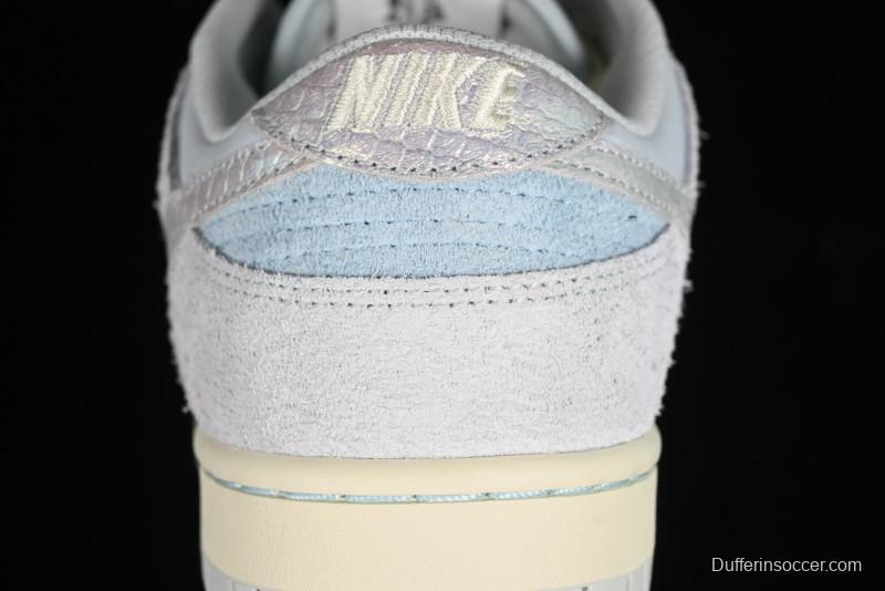 Nike Dunk Low SB "Fishing" Trout Pattern Casual Skate Shoes - DV7210-001