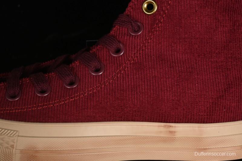 Converse Wonka x Converse Chuck Taylor All Star High Top Vintage Corduroy Shoes - A08153C