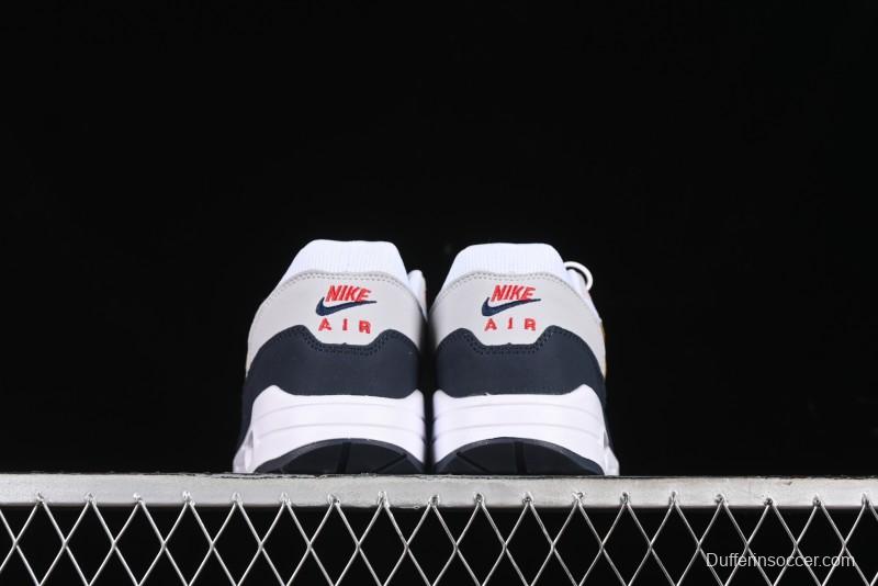 Nike Air Max 1 Retro Running Shoes with Half-Sole Air Cushion - HM9604-400