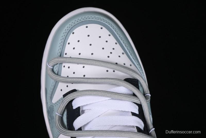 Nike Dunk Low Retro SB Graffiti Strap Casual Skate Shoes - FB9109-401