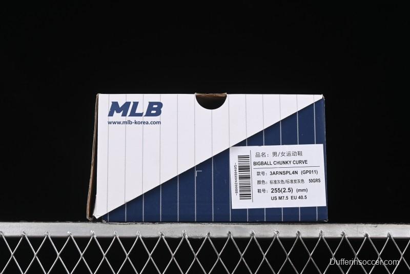 New York Yankees MLB Bigball Chunky Curve Thick Sole Casual Sneakers - 3ARNSPL4N50GRS