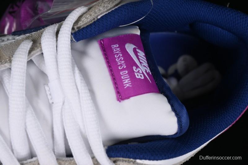 Nike SB Dunk Low Rayssa Leal Pro Skate Shoes with Colorful Smiley Laces - FZ5251-001