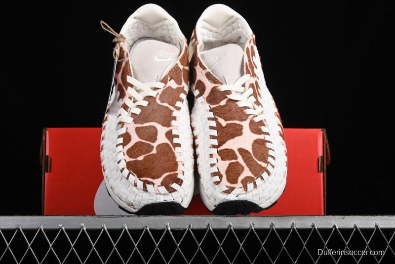 Nike Footscape Woven Asymmetrical Knit Low-Top Lifestyle Sneakers with Nike Air Cushion - FB1959-100