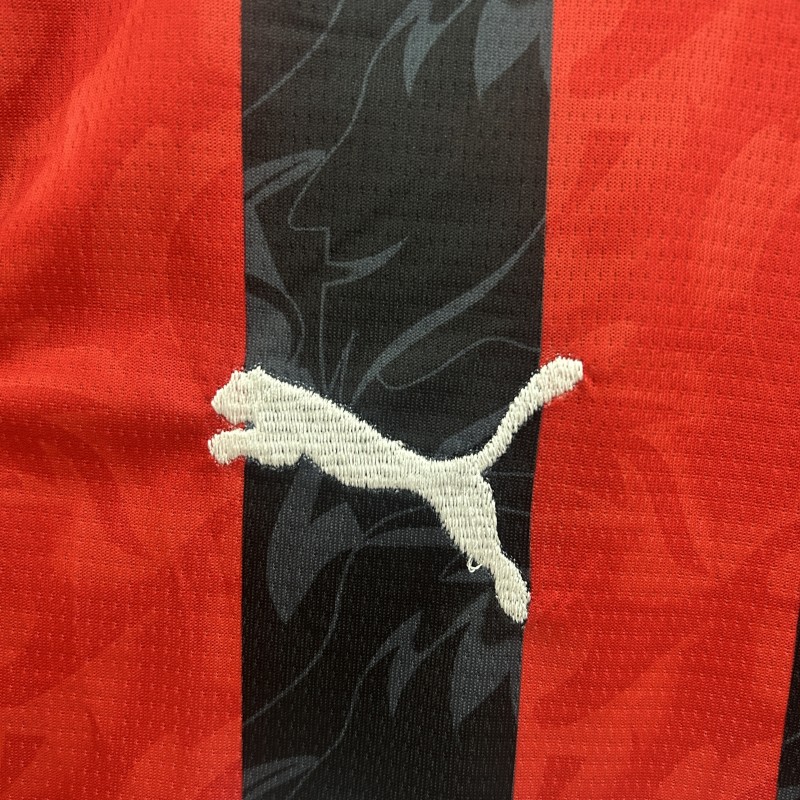 25/26 Kids AC Milan Home Size 16-28 Jersey