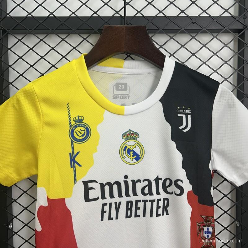 25/26 Kids Real Madrid Cristiano Ronaldo Special CR7 Jersey