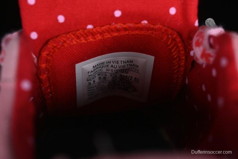 Converse One Star Hello Kitty Collaboration Low Top Casual Sneakers with Embroidered Bow - 362941C