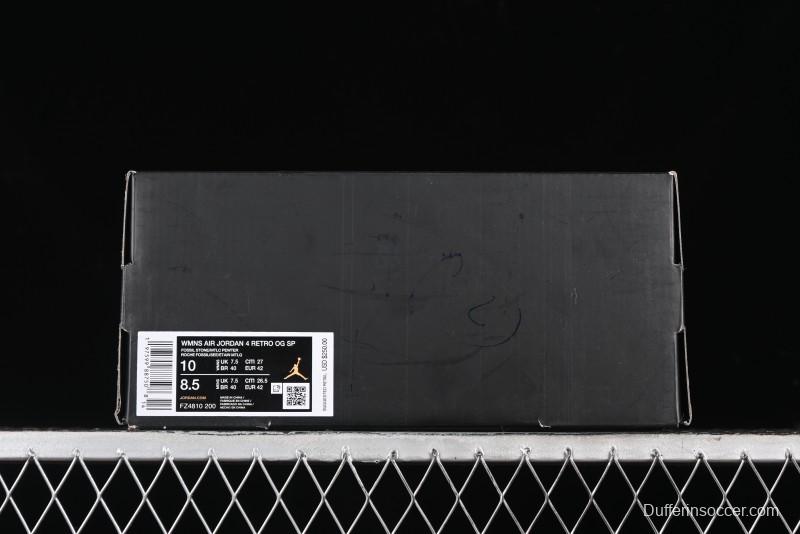 Nike A Ma Maniere x Air Jordan 4 Retro "Fossil Stone" - FZ4810-200