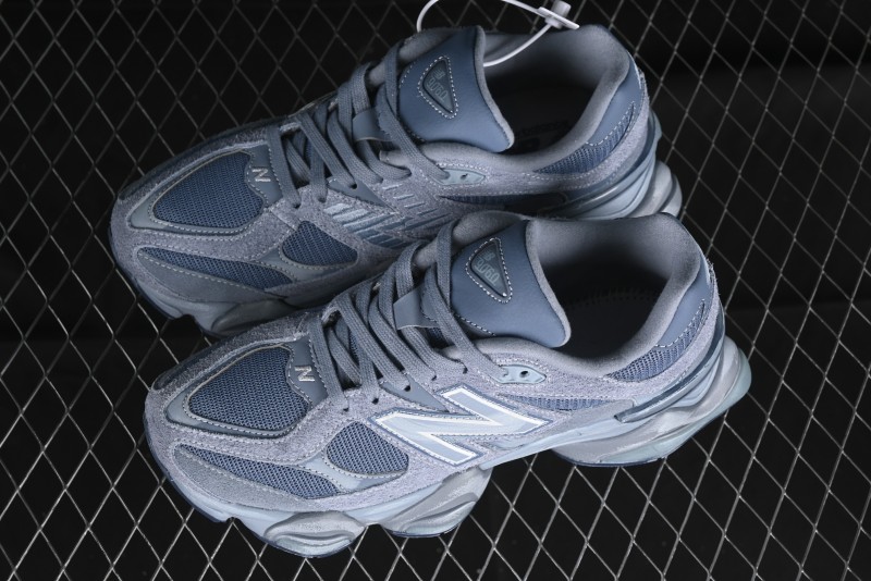 Joe Freshgoods x New Balance 9060 Retro Running Sneakers with ABZORB Cushioning - U9060IB