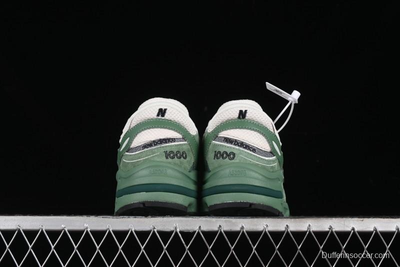 New Balance 1000 Series Retro Dad Style Low-Top Casual Running Shoes - M1000MA