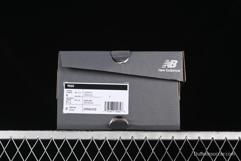 New Balance NB9060 Series Retro Casual Running Shoes with ABZORB Cushioning - U9060JCG