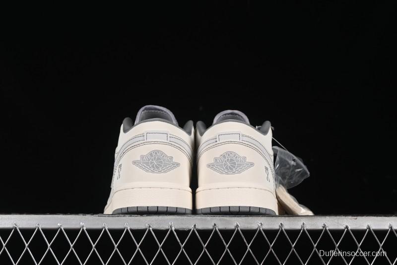 Nike Air Jordan 1 Low OFF-WHITE Collaboration Retro Basketball Shoes - CF3688-022