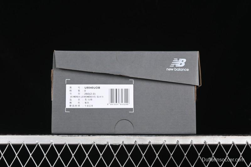 New Balance 8040 Series Navy Cushioning Slip-Resistant Breathable Low-Top Casual Shoes - U8040UOB